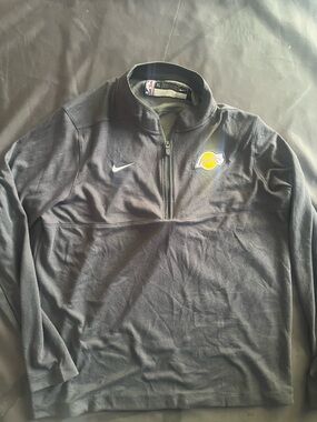 Nike Men’s Los Angeles Lakers Black Quarter-Zip Pullover